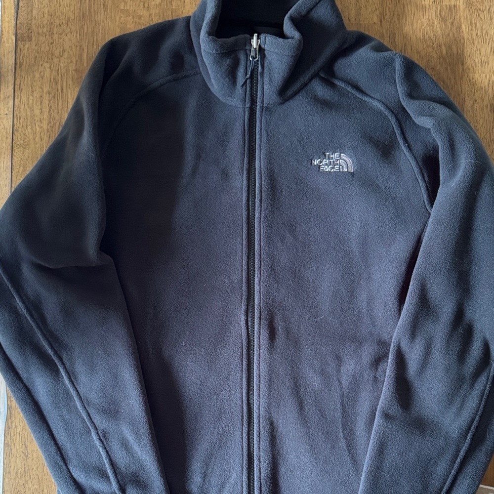 The North Face Men's Dark Gray Fleece Jacket
